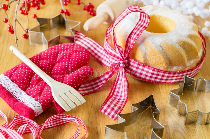 Baking for Christmas stock photo. Image of table, forms - 28208754