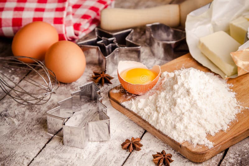 Baking Cookies, Ingredients for Cakes Stock Image Image of people, eggs 47804285
