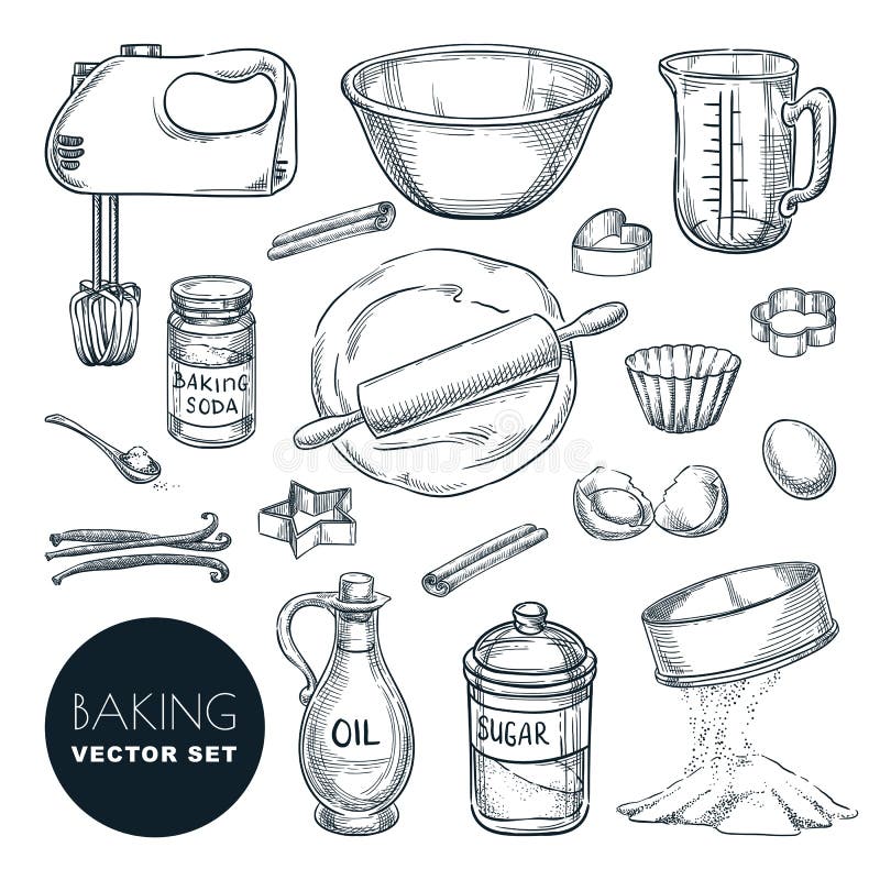 https://thumbs.dreamstime.com/b/baking-ingredients-kitchen-utensil-icons-vector-flat-cartoon-illustration-cooking-recipe-design-elements-hand-drawn-sketch-set-163103555.jpg