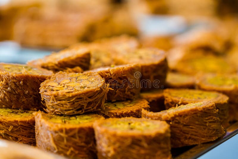 Turkish sweet baklava, also well known in middle east. Turkish sweet baklava, also well known in middle east.