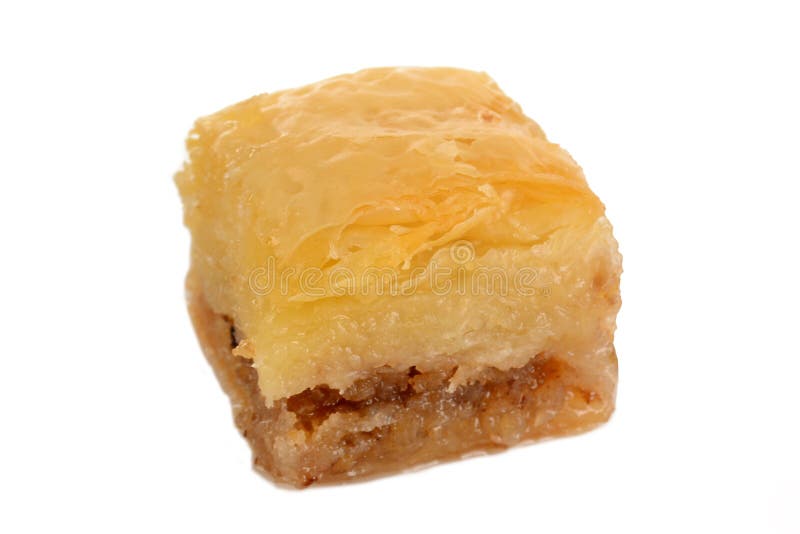 Baklava orientale tradizionale del dessert con sciroppo fotografia stock libera da diritti Baklava orientale tradizionale del dessert con sciroppo fotografia stock libera da diritti