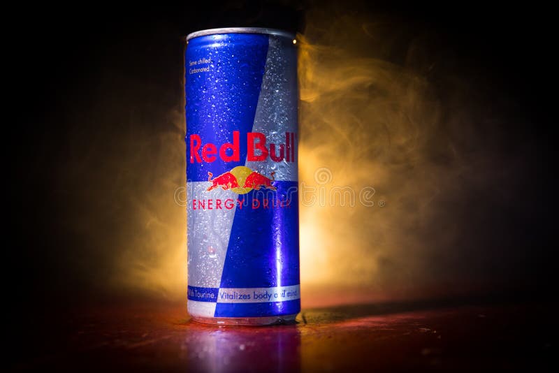 Lon Red Bull (Red Bull can): \