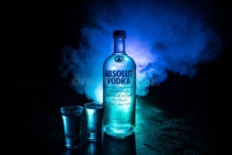 BAKU, AZERBAIJAN - FEB 09, 2020: Absolut Vodka is a Brand of Vodka,  Produced Near Ahus, in Sweden. Owned by French Group Pernod Editorial Stock  Photo - Image of drink, label: 172161883