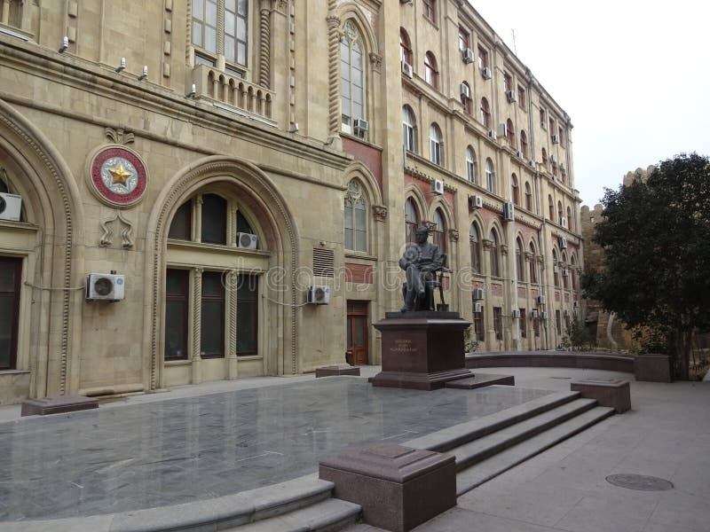 Baku is the Capital of Azerbaijan and a Very Beautiful City Editorial ...