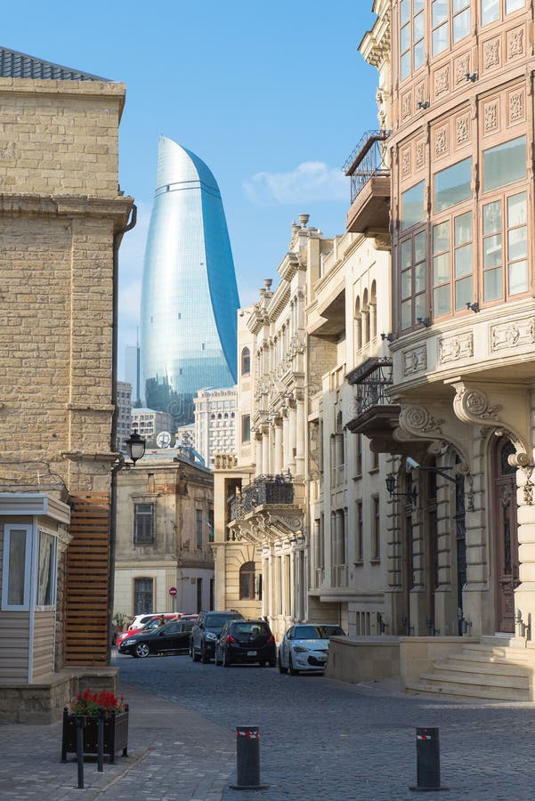 Baku City photographie stock Baku City photographie stock