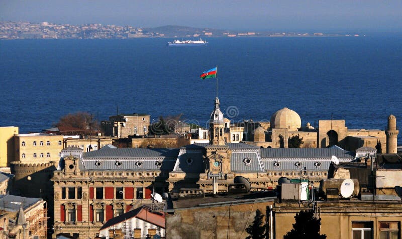 Baku hermosa (Baki) Azerbaijan imágenes de archivo libres de regalías Baku hermosa (Baki) Azerbaijan imágenes de archivo libres de regalías