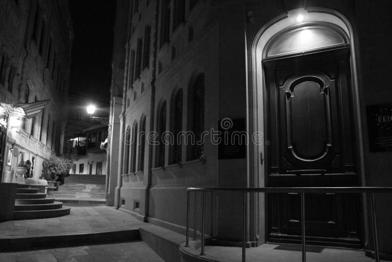 Baku By Night photo libre de droits Baku By Night photo libre de droits