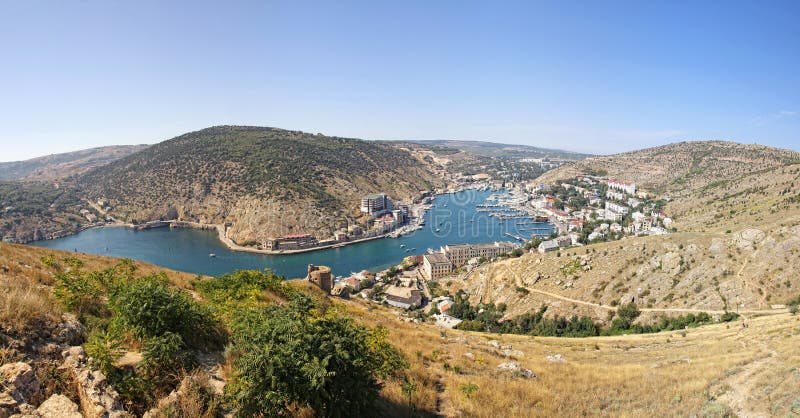 Balaklava bay, Crimea, Ukraine