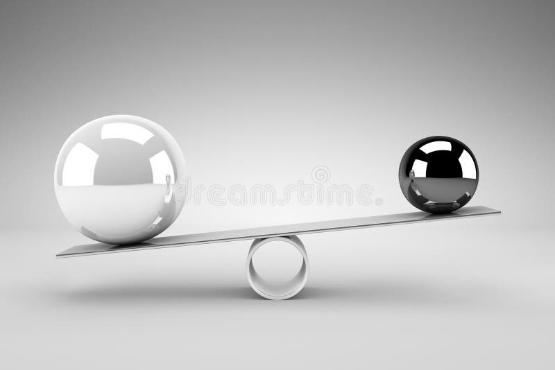 Balance concept stock illustration. Illustration of life - 75513000