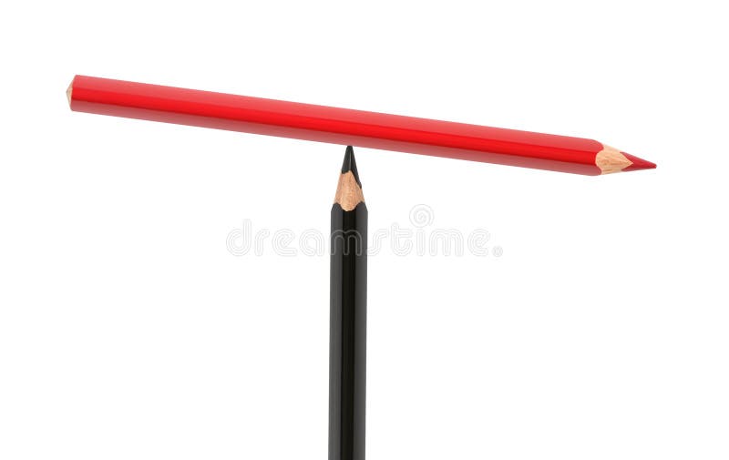 Balance Concept With Pencils