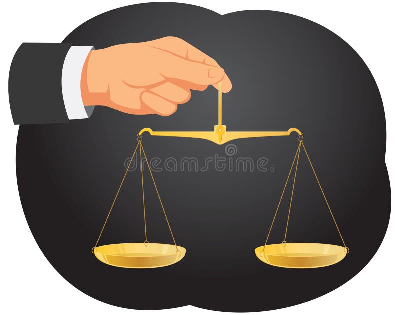 Person Hand Holding Weigh Scale Balance Stock Illustrations – 38