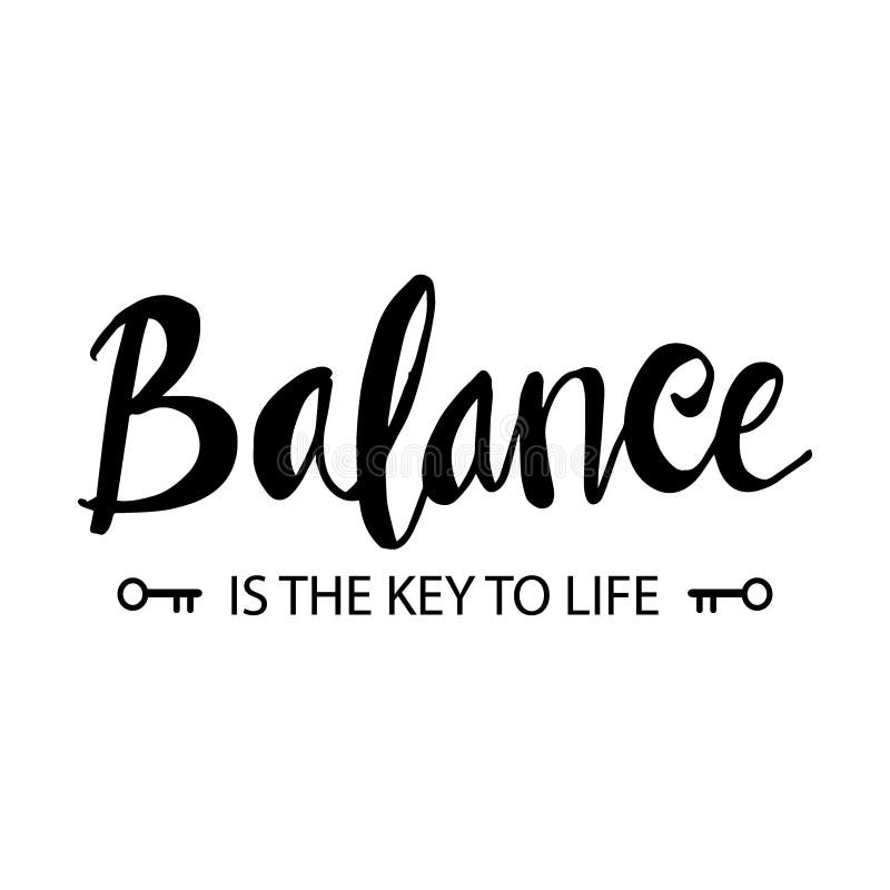 Life is a balance