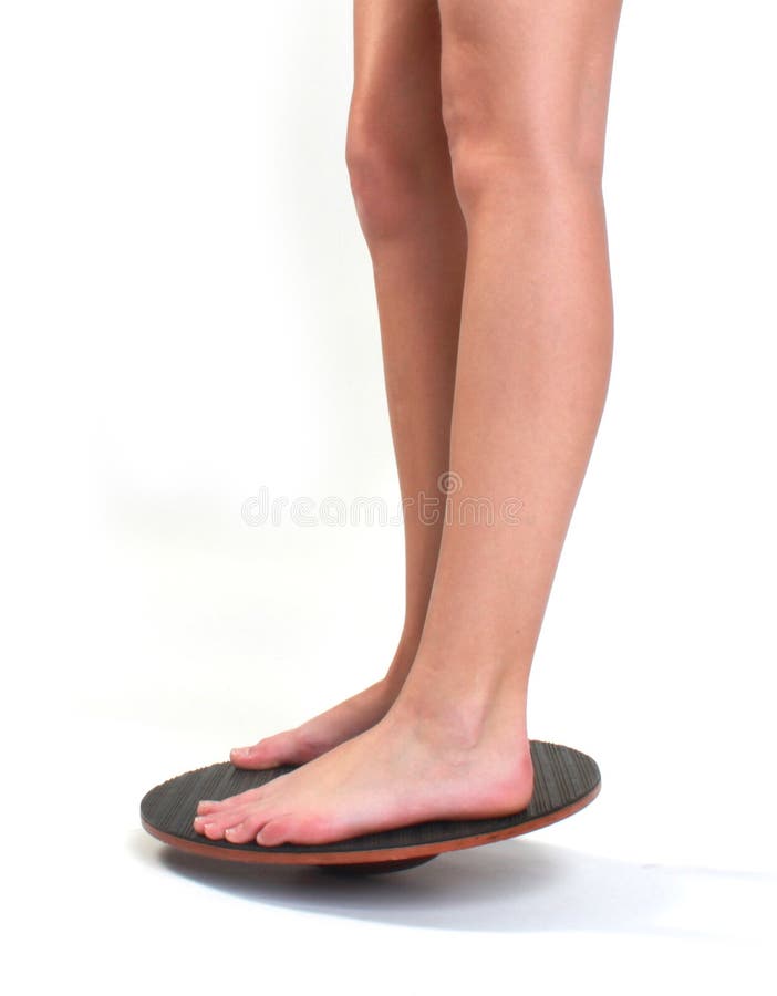 Balance plate work out stock image. Image of training 13139591