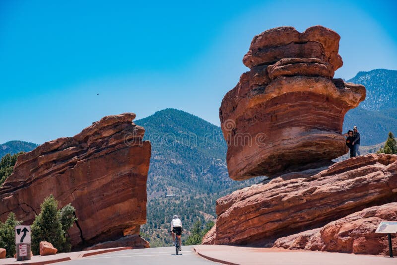 Balanced Rock Garden Of Gods Stock Image Image Of Million