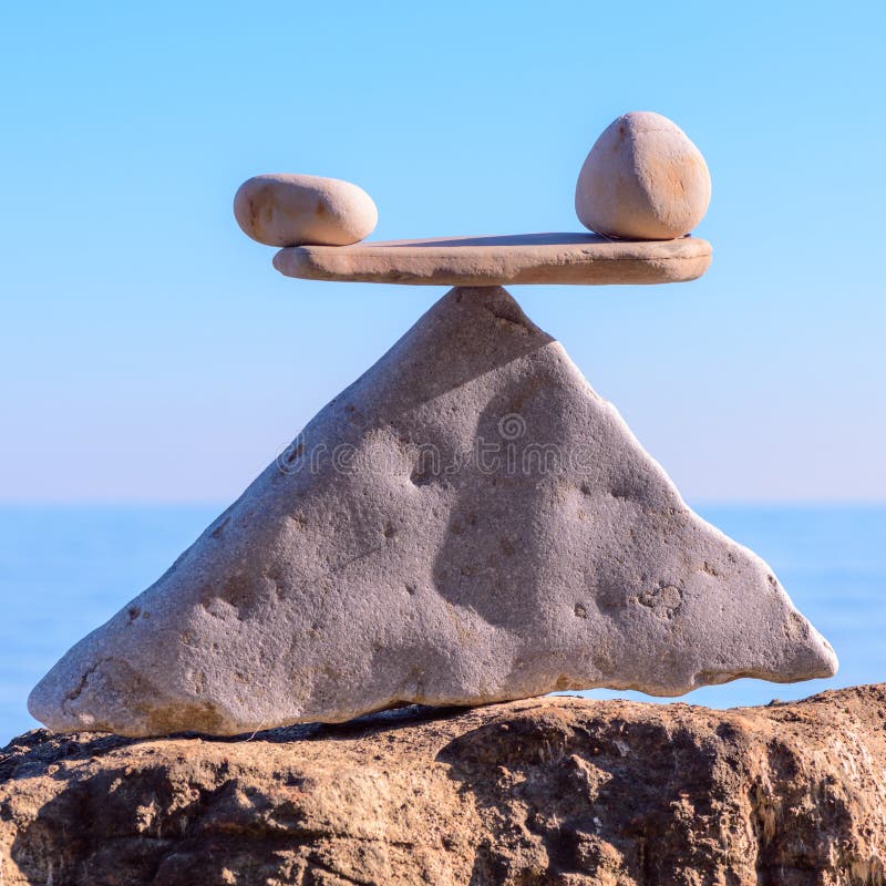 Balancing of stones stock photo. Image of exactness, nature 67517576