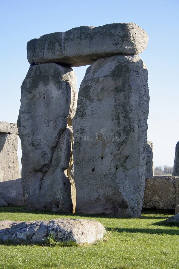 Balancing stones at Stonehenge