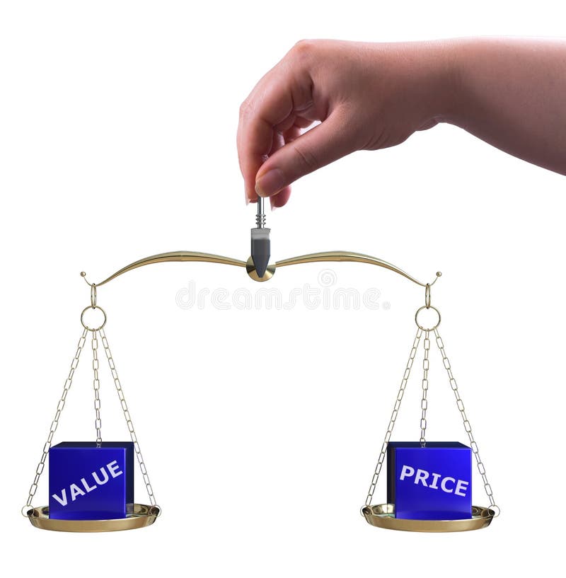 Balanza del valor y del precio