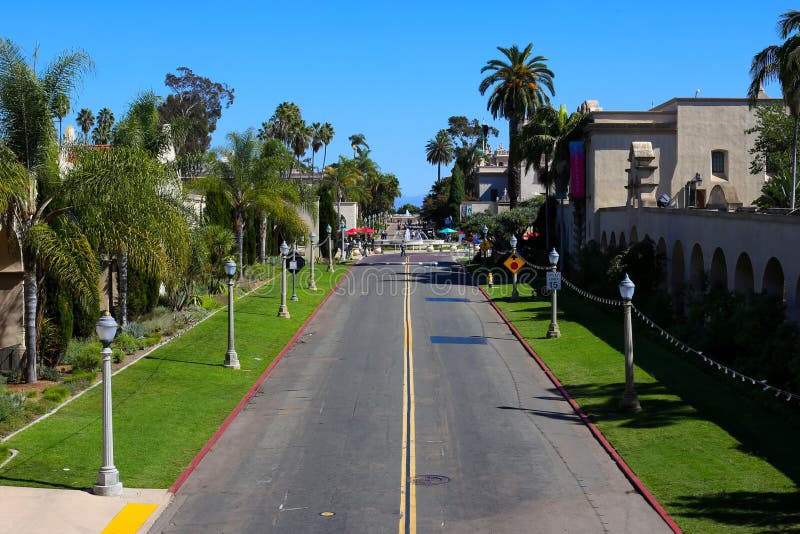 Balboa-Park in San Diego, Kalifornien stockbilder Balboa-Park in San Diego, Kalifornien stockbilder