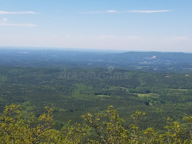 Bald Rock Mountain in Sapphire Valley, North Carolina Stock Photo