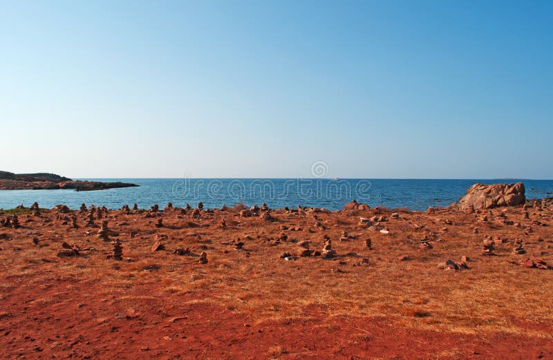 Balearic Island menorca spain royaltyfria bilder