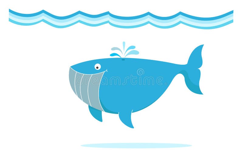 Balena illustrazione vettoriale Balena illustrazione vettoriale