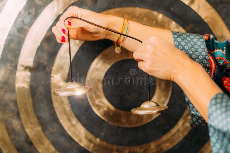 Bali Bells. Sound Healing Therapy Stock Photo Image of buddhism