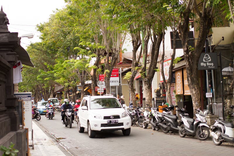 Bali Indonesien I Utomhus- Landskap Redaktionell Foto ...