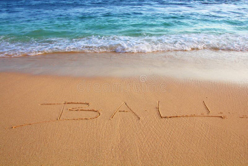 Bali na plaży fotografia stock Bali na plaży fotografia stock