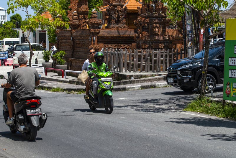 Bali Streets arkivbild