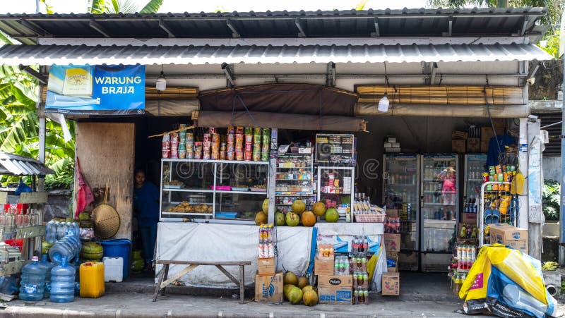 Bali Streets arkivfoton
