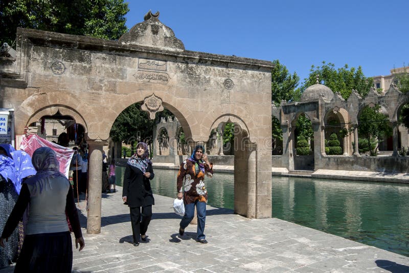 Balikli Gol en Sanliurfa imagenes de archivo Balikli Gol en Sanliurfa imagenes de archivo