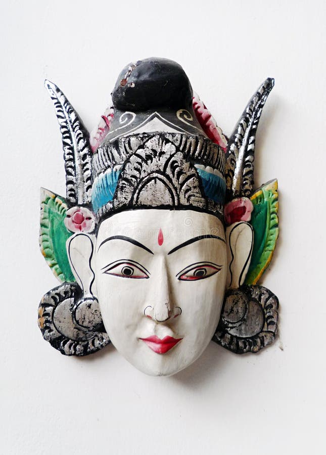 Balinese Handicraft Mask Stock Images Image 7552524