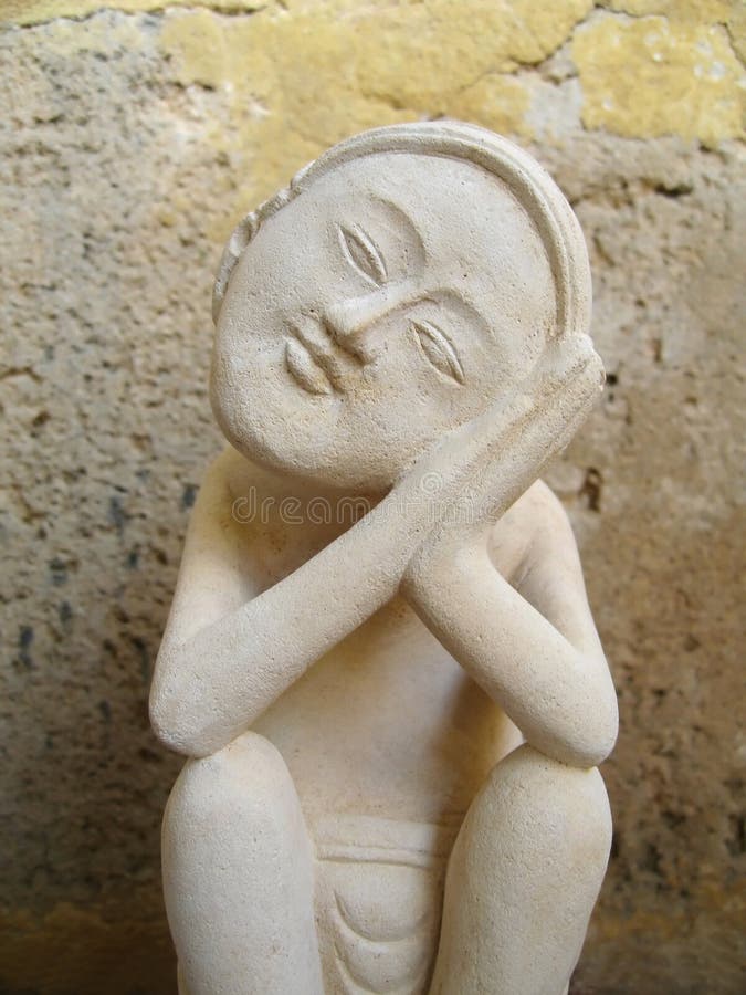 Balinese Statue stock photo