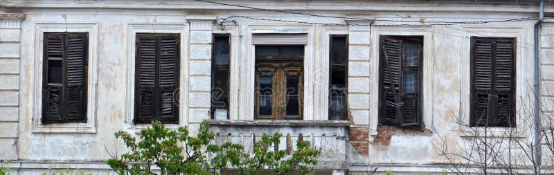 Balkon im bitola, Makedonien lizenzfreies stockfoto Balkon im bitola, Makedonien lizenzfreies stockfoto