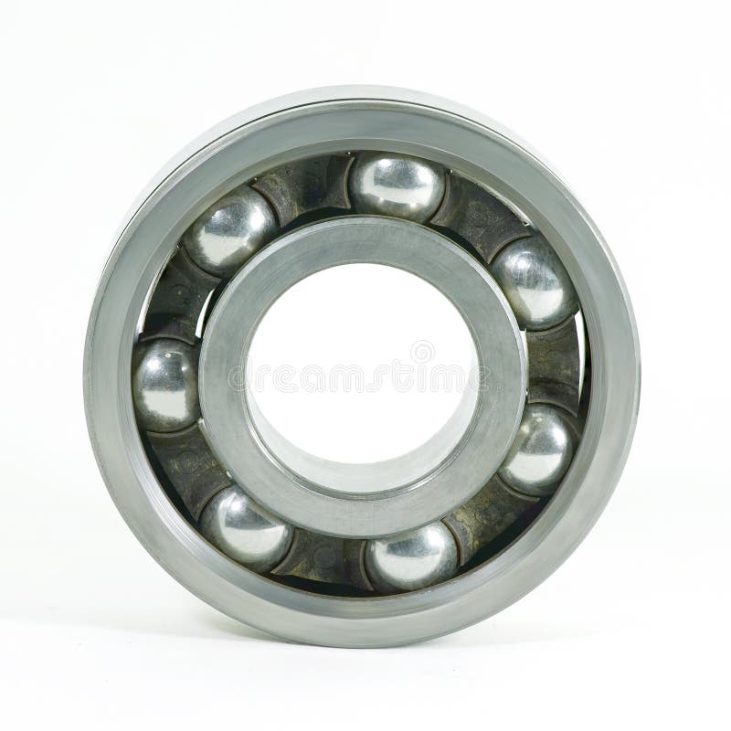 Ball bearings isolated on white background stock photo Ball bearings isolated on white background stock photo