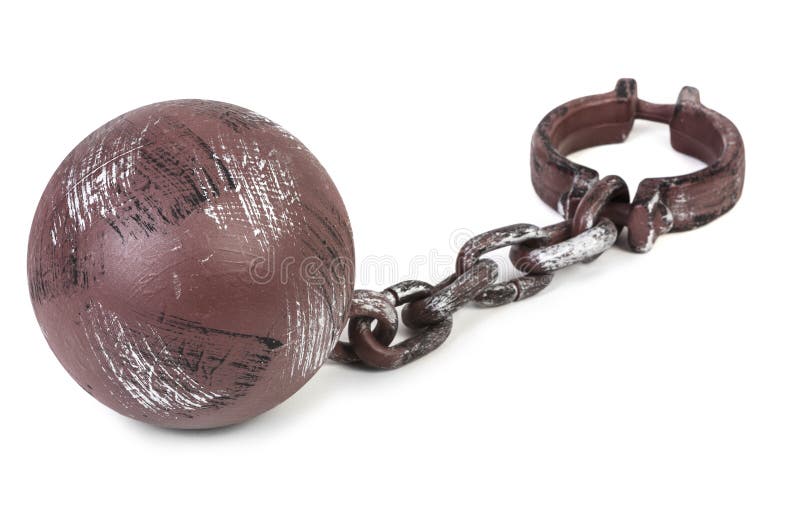 Ball and chain.