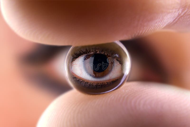 Ball of the eye 1 stock photo. Image of ball, pupil, focus 3522058