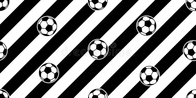 Ball Football Soccer Seamless Pattern Vector Sport Cartoon Stripes Scarf Isolated Repeat Wallpaper Tile Background Illustration Do Stock Vector Illustration Of Repeat Colorful