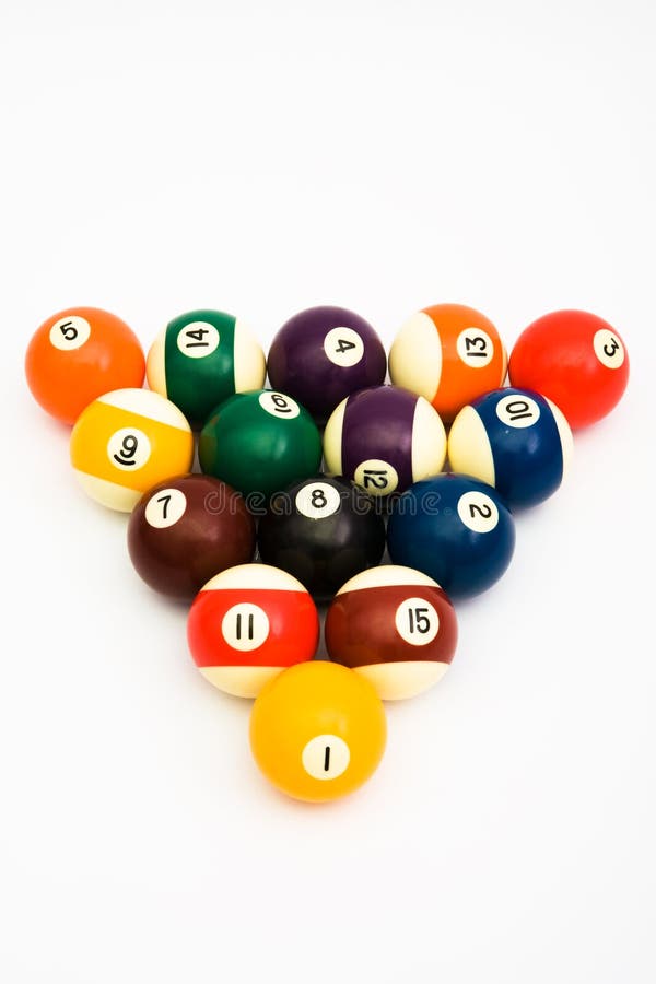 Ball for game in billiards