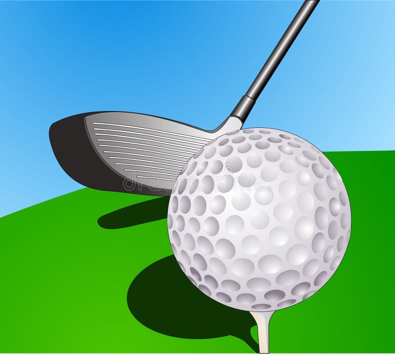 Ball And Stick Golf Stock Image Image 19474191
