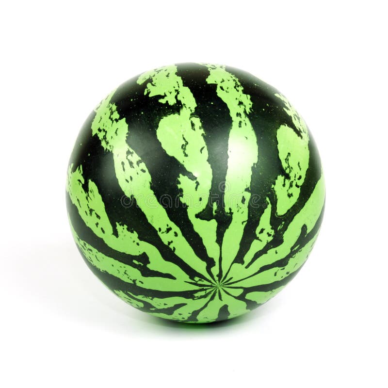 Ball Watermelon stock image. Image of ripe, green, circle 35021205