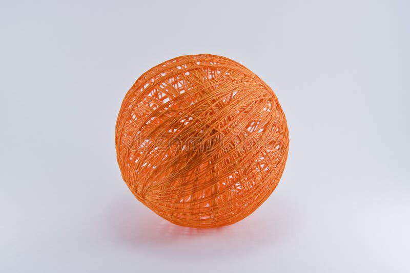 A ball of yarn stock photo. Image of handmade, ball, detail 53117216