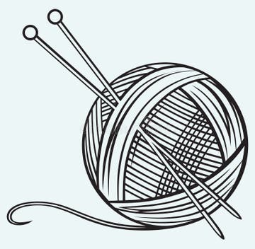 Yarn Clip Art Stock Illustrations – 837 Yarn Clip Art Stock ...