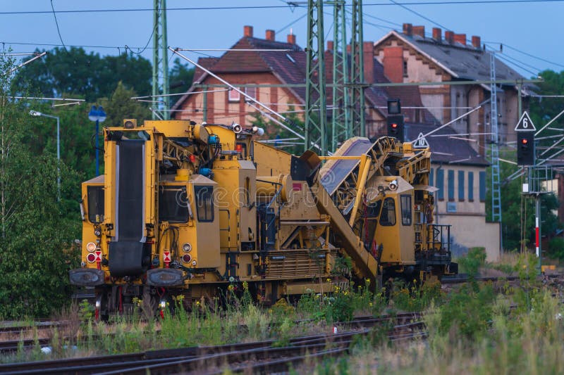 A Ballast Cleaning Machine is a Machine for Cleaning the Ballast of a