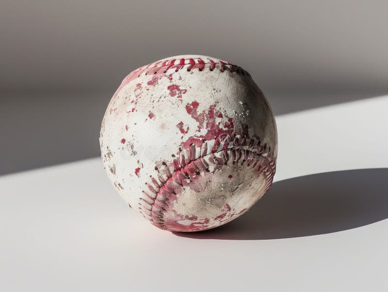 Balle de base-ball : la sphère quintessence des amériques passe-temps incarnant la compétition d'excitation et intemporelle. Balle de base-ball : la quintessence sphère des amériques passe-temps incarnant la compétition excitante et la joie intemporelle du jeu, des lancers et des frappes aux prises et des courses à domicile sur le diamant. ai généré
