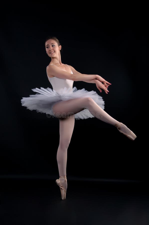 Ballerina stock image