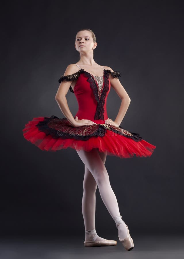 Ballerina dancer making a ballet pose royalty free stock images Ballerina dancer making a ballet pose royalty free stock images