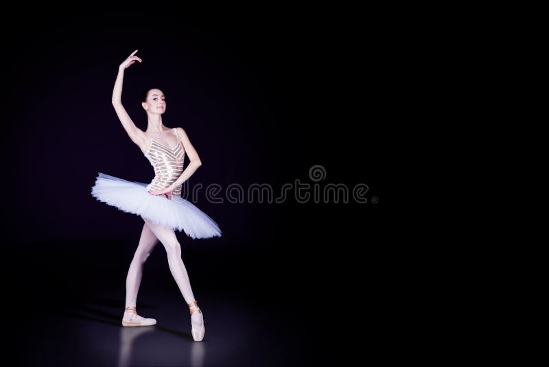 Ballerina Dancer White Tutu Stock - Image of attractive, ballet: 104112037