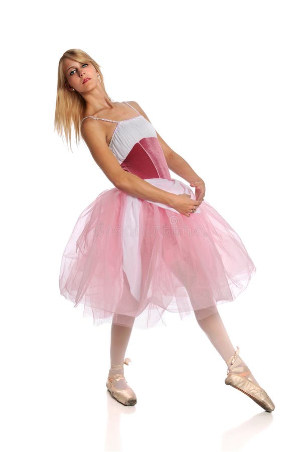 Ballerina Posing stock photo. Image of elegance, white - 7290802