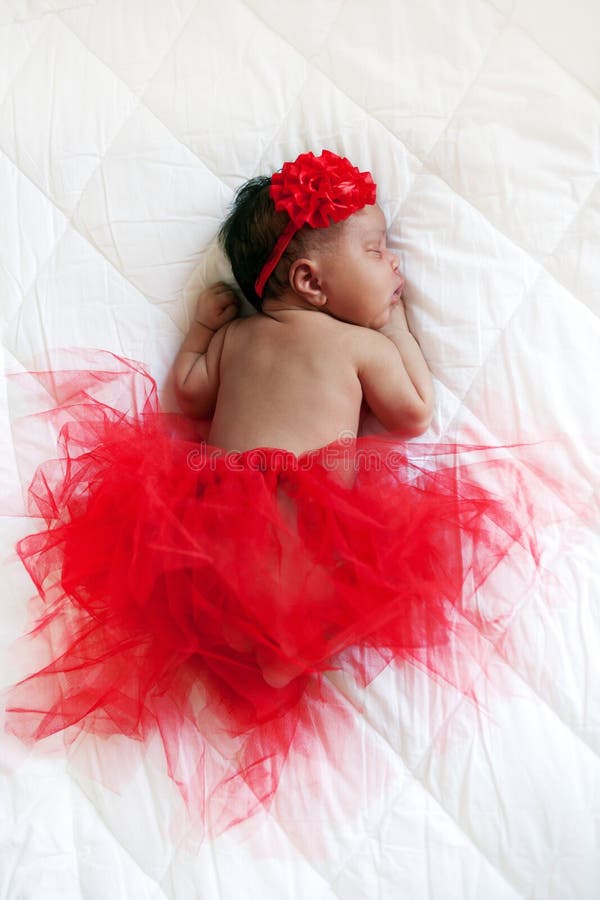 Ballerina del bambino Sonno neonato nero immagine stock Ballerina del bambino Sonno neonato nero immagine stock